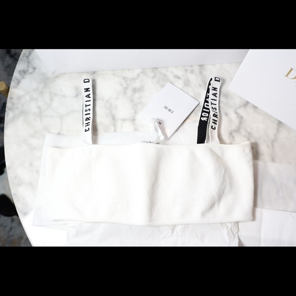 dior bralette bandeau